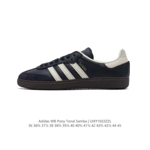 Adidas WB Pony Tonal Samba Sneakers Retro Football Style Shoes