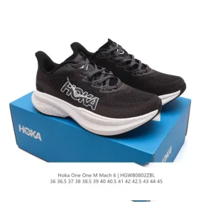 HOKA Mach 6 Supercritical EVA Lightweight Racing Training Shoe