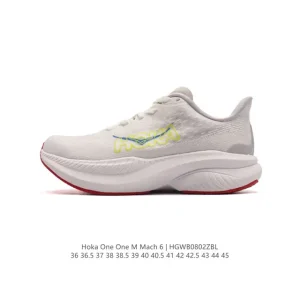 HOKA Mach 6 Lightweight Responsive Running Shoe for Speed Training