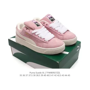 PUMA Suede XL Low Top Retro Casual Sneakers with Thick Sole