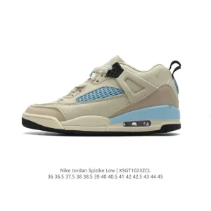 Jordan Spizike Low Houston Oilers Inspired Basketball Shoe
