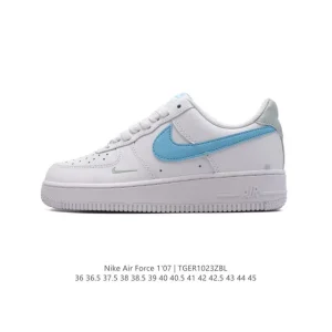 Nike Air Force 1 '07 Low White Leather Sneakers HF0022
