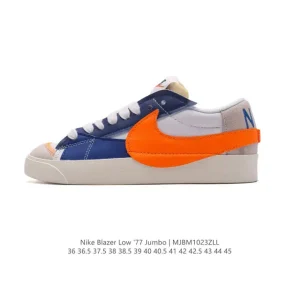 Nike Blazer Low '77 Jumbo Men and Women's Sneakers with Oversized Swoosh