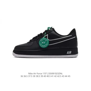 Nike Air Force 1 Low FQ4296 White Leather Sneakers with Gum Sole