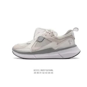 ECCO Men's Lightweight Outdoor Sneakers Breathable Casual Shoes