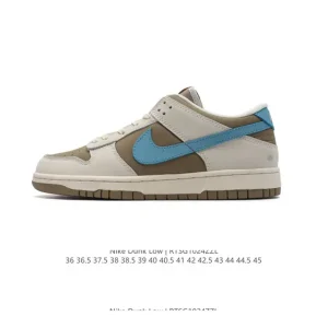 Nike SB Dunk Low Pro Vintage Leather Skate Shoes for Men and Women
