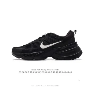 Nike V2K Run Retro Running Shoes with Cushioned Sole and Metallic Accents