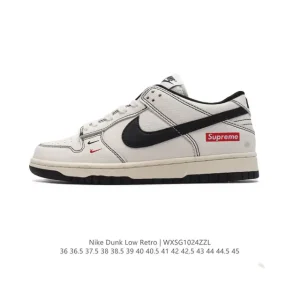 Nike Dunk Low Retro Vintage Basketball Skate Shoes