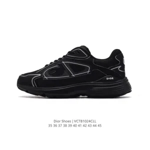 Dior B57 Low-Top Sneakers Retro Casual Shoes Thick Sole Running Shoes