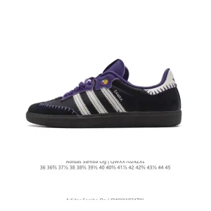 Adidas Originals Samba OG Shoes Classic Leather T-toe Sneakers for Men and Women
