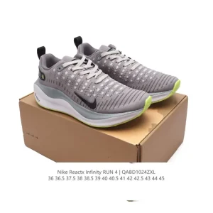 Nike ReactX Infinity Run 4 Running Shoes with Cushioning Technology