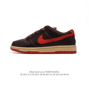 Nike Dunk Low Retro Leather Sneakers for Men and Women