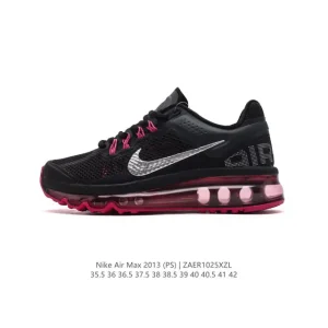 Nike Air Max 2013 Women's Running Shoes with Air Cushioning and Flywire Technology