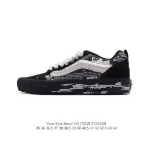Vans Knu Skool VR3 LX Leopard Print Skate Shoes