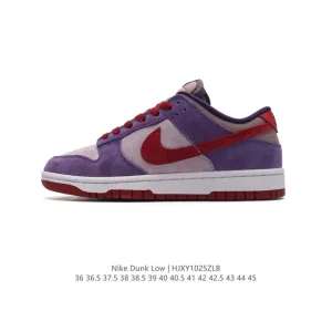 Nike Dunk Low Retro Leather Sneakers for Men and Women