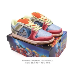 Nike SB Dunk Low Dragon Ball Z Vegeta Custom Sneakers