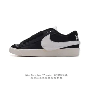 Nike Blazer Low '77 Jumbo Men's and Women's Sneakers with Oversized Swoosh