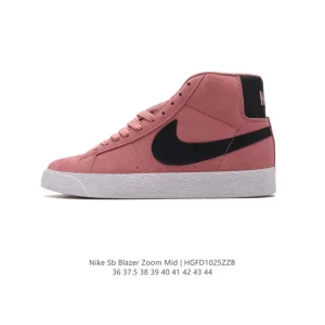 Nike Blazer Mid High Top Casual Skateboard Shoes with Vintage Style