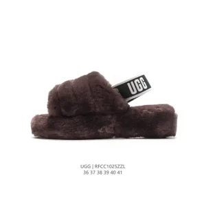 UGG Women's Winter Wool Slippers with Fleece Lining and Anti-Skid Sole