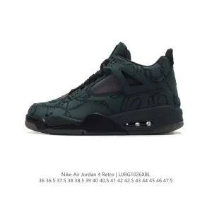 Jordan Air 4 Retro OG Men's Basketball Shoes Black White