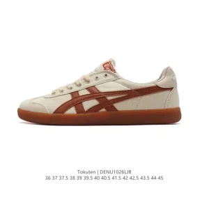 ASICS TOKUTEN Unisex Retro Running Sneaker with Leather Upper