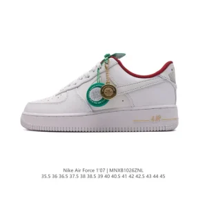 Nike Air Force 1 Low FV8105 White Leather Casual Sneakers