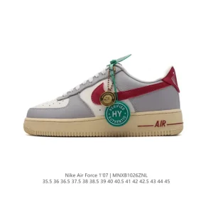 Nike Air Force 1 Low FV8105 White Leather Casual Sneakers for Men and Women