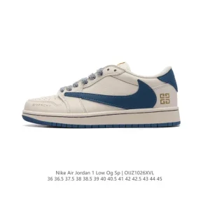 Nike Air Jordan 1 Low OG SP Military Blue Reverse Swoosh AJ1
