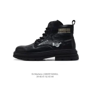 Dr Martens Men's Side Zip Platform Leather Boots
