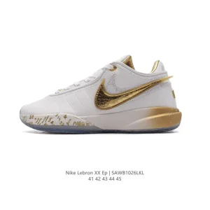 Nike LeBron XX Men's Basketball Shoes Purple White