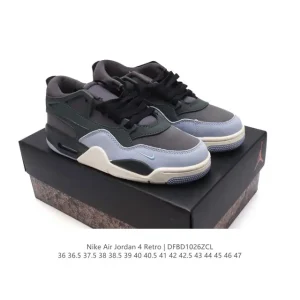 Nike Air Jordan 4 Retro OG Low Basketball Shoes for Men and Women