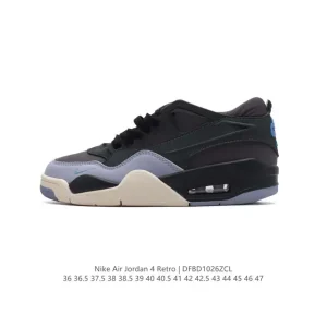 Jordan Air 4 Retro OG Low Basketball Shoes for Men and Women