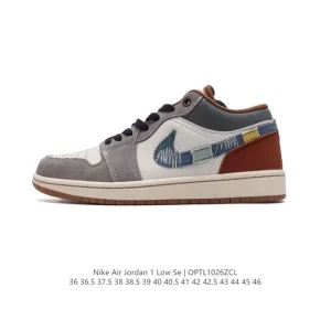 Jordan Air Jordan 1 Low Retro Classic Basketball Shoes