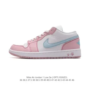Jordan Air 1 Low Retro Classic Leather Basketball Shoes