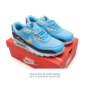 Nike Air Max 90 Retro Running Shoes for Gym and Lifestyle
