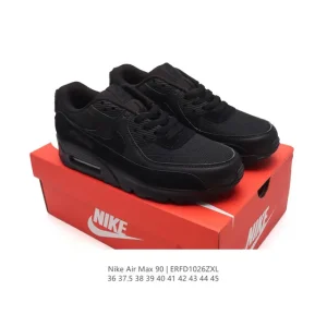 Nike Air Max 90 Retro Running Shoes for Gym and Lifestyle
