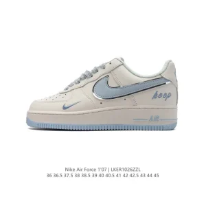 Nike Air Force 1 '07 Low DM1996 White Leather Sneakers