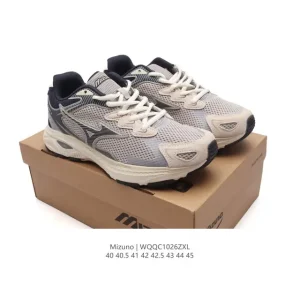 Mizuno Sportstyle Retro Fashion Comfortable Running Shoes with WAVE Technology