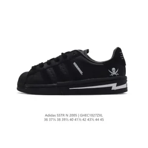 Adidas Superstar Shell Classic Leather Sneakers for Men and Women