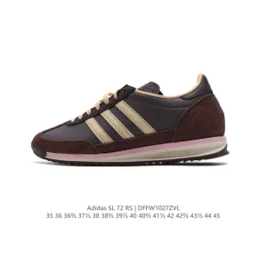 Adidas SL 72 Shoes Classic Retro Low-Top Sneakers for Men and Women