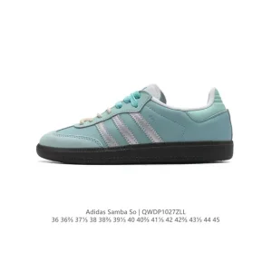 Adidas Originals Samba OG Shoes Classic Leather Sneakers T-toe Design