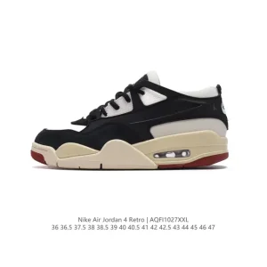 Jordan Air 4 Retro OG Men's Basketball Shoes White Black