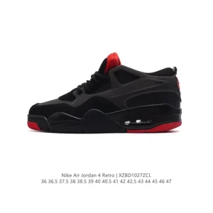 Nike Air Jordan 4 Retro OG Black Cement Men's Basketball Shoes