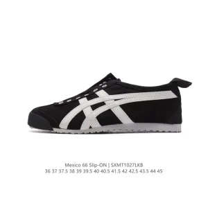 ASICS Onitsuka Tiger Mexico 66 Classic Vintage Canvas Sneakers
