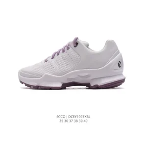 ECCO Men's Lightweight Outdoor Sneakers with Breathable Mesh Upper