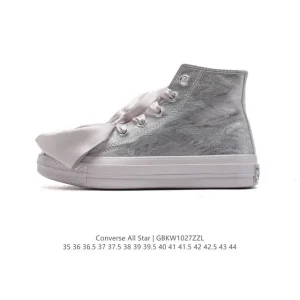 Converse All Star Lift High Top Platform Leather Shoes Vintage Streetwear