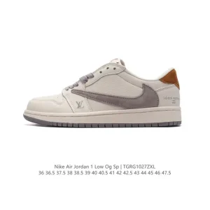 Jordan Air 1 Low OG SP Military Blue Reverse Swoosh Sneaker