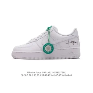 Nike Air Force 1 Low FV8105 White Leather Sneakers with Air Cushion