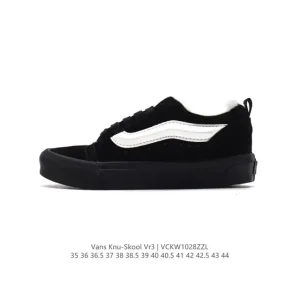 Vans Knu-Skool VR3 LX Chunky Sneakers Winter Fleece Lined Shoes