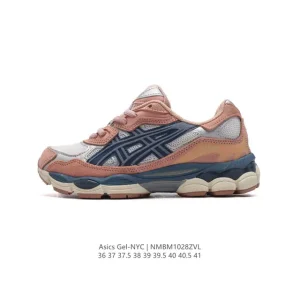 ASICS GEL-NYC Vintage Style Retro Runner Sneakers for Men and Women